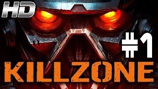 KILLZONE HD remastered walkthrough Chapter 1 - Helgast assault PS2 PS3 game by Guerilla