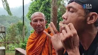 Some 32 Monks Welcomed with Foot Washing Ceremony