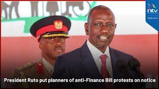 FULL SPEECH President Ruto put planners of anti-Finance Bill on notice