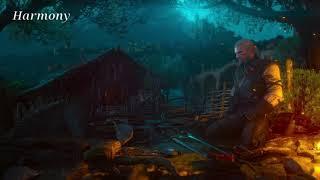 Relaxing music for sleep meditation and study I The Witcher 3 I Ambient Voice