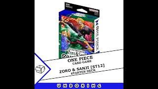 One Piece Card Game -Zoro & Sanji starter deck ST-12