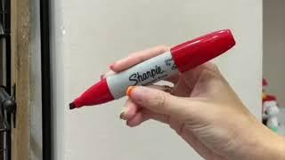 How to remove permanent marker from your walls