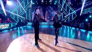 Daniella Karagach and Sasha Farber Cha cha Bumper 90s Night -Dancing With the Stars Season 31