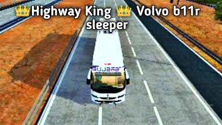 Highway King Volvo b11r sleeper bus #shorts