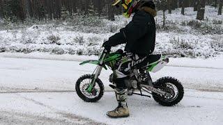 YCF 150 Pit Bike - Winter Fun Ride 2022