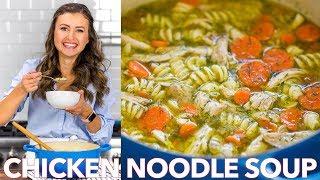 How To Make Easy Chicken Noodle Soup Recipe - Natashas Kitchen