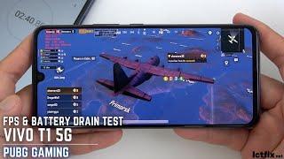 Vivo T1 5G PUBG Mobile Gaming test  Snapdragon 778G 90Hz Display