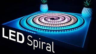 LED Wooden Spiral - DIY Tutorial