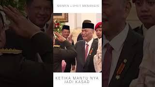 LUHUT MENANGIS KETIKA MANTUNYA DI LANTIK JADI KASAD #short