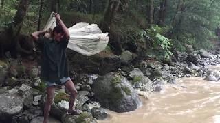 Net Fishing in Himalayas Slow motion