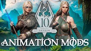REMASTER Your Skyrim With These INSANE Animation Mods  Best Animation Mods 2024