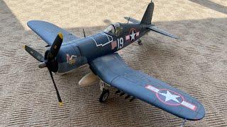 118 Scale F4U-Corsair Unboxing and Assembly