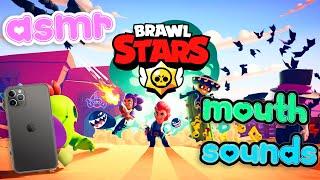 ASMR Gaming  Brawl Stars Mouth Sounds + Relaxing Hard Candy on iPhone 11 Pro 