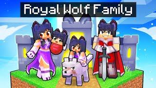 Having a ROYAL WOLF FAMILY in Minecraft