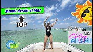  Paseo en Bote en Miami   CHILLING MIAMI Boat  Turismo 360   Kendy Jiménez