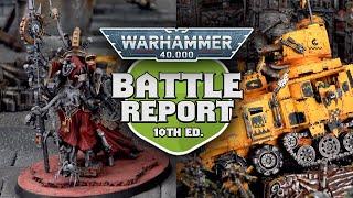 Orks vs NEW Rules Adeptus Mechanicus Warhammer 40k Battle Report