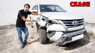 Fortuner ka accident Hogya 