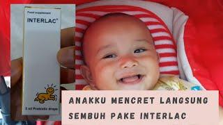 INTERLAC OBAT DIARE MENCRET BAYI LANGSUNG SEMBUH  CARA MINUM DAN MANFAAT INTERLAC