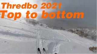 Thredbo 2021 - Highest Lifted Point - Full Descent - Poor Conditions