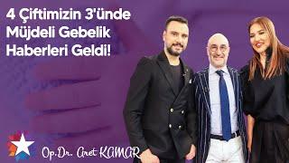 4 Çiftimizin 3ünde MÜJDELİ Gebelik Haberleri Geldi  Op. Dr. Aret Kamar