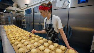 Baking shift in the bakery  London