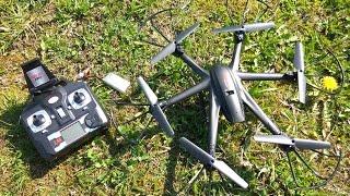 Первый запуск  и  полет на гексакоптере MJX X601H FPV + камера.