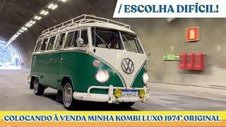 COLOCANDO MINHA KOMBI LUXO À VENDA