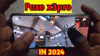 poco x3pro free fire gaming test in 2024