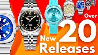 Over 20 Great New Watch Releases On AliExpress