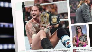 CM Punk uncensored in the October issue of WWE Magazine