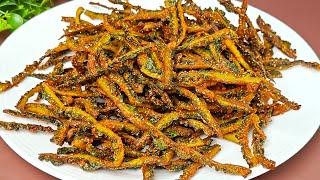 Crispy Karela Fry  बिना कड़वाहट का कुरकुरा करेला फ्राई  Bitter Gourd Fry Recipe