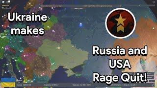 Ukraine Beats Russia and USA and they BOTH RAGE QUIT