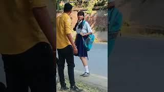 Prank On School Girl Sumit Cool Dubey Shorts #prank #sumitcooldubey #shorts