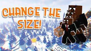 How to CHANGE YOUR SIZE in Minecraft