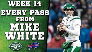 Mike White Highlights - Week 14 - Every Pass vs Bills