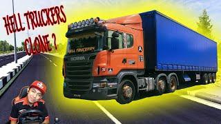 HELL TRUCKERS CLONE + Telolet ABANG TUKANG BAKSO SESAT MASUK HUTAN  EURO TRUCK SIMULATOR 2 MALAYSIA