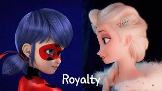 Royalty  AMV  Miraculous Ladybug x Elsa