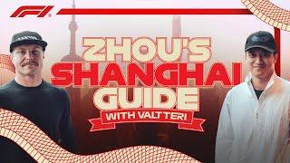 Zhou Guanyu & Valtteri Bottas Go Sightseeing In Shanghai