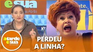 Sonia Abrão reage a video de Nany People brigando ao ser interrompida “Está certíssima”