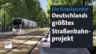 Größtes Straßenbahnprojekt in Deutschland Viele Hürden auf dem Weg zur Stadt-Umland-Bahn  BR24