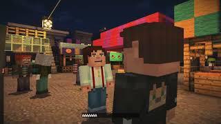 Jesse Screams At Aiden like Keemstar - Minecraft Story Mode Modded