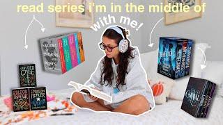 continuing series im in the middle of  spoiler free reading vlog