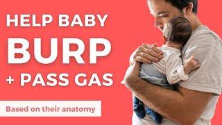 Top tip from Lactation Consultant to relieve trapped gas in babies