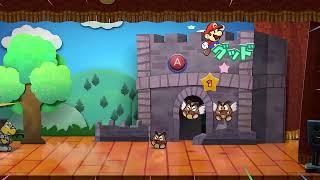 Paper Mario The Thousand-Year Door Nintendo Switch - Battle Footage