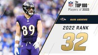 #32 Mark Andrews TE Ravens  Top 100 Players in 2022