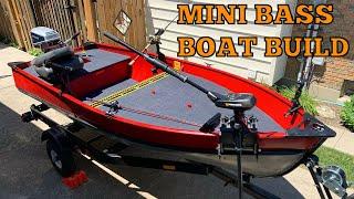 MAKING A MINI BASS BOAT