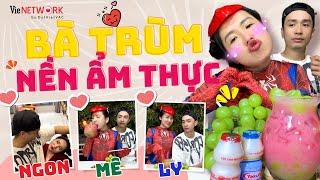 Bà trùm nền ẩm thực aka MÁT-TƠ-CHÉP Viên Vibi trổ tài mix trái cây với Yakult ngon muê ly