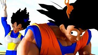 If Goku and Vegeta were BLACK and 3D?
