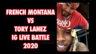 FRENCH MONTANA VS TORY LANEZ IG LIVE BATTLE 2020
