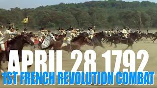 French Revolution first combat - April 28th 1792